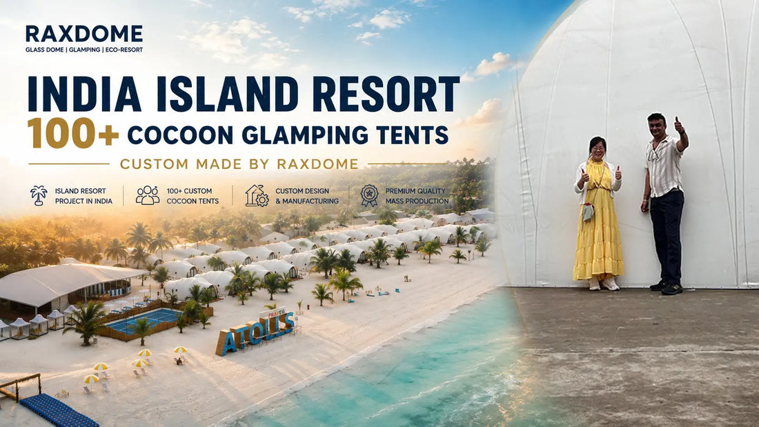 India island glamping resort