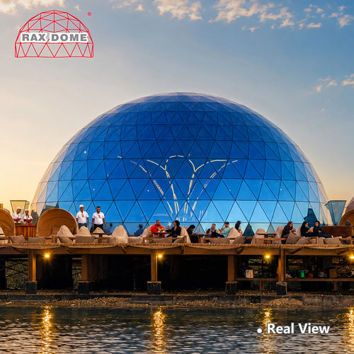 15M glass dome