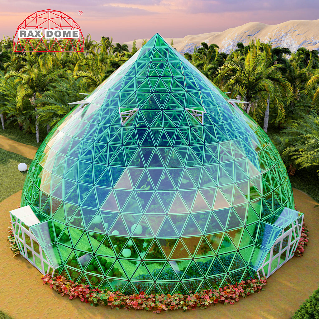 20m heart shape glass dome