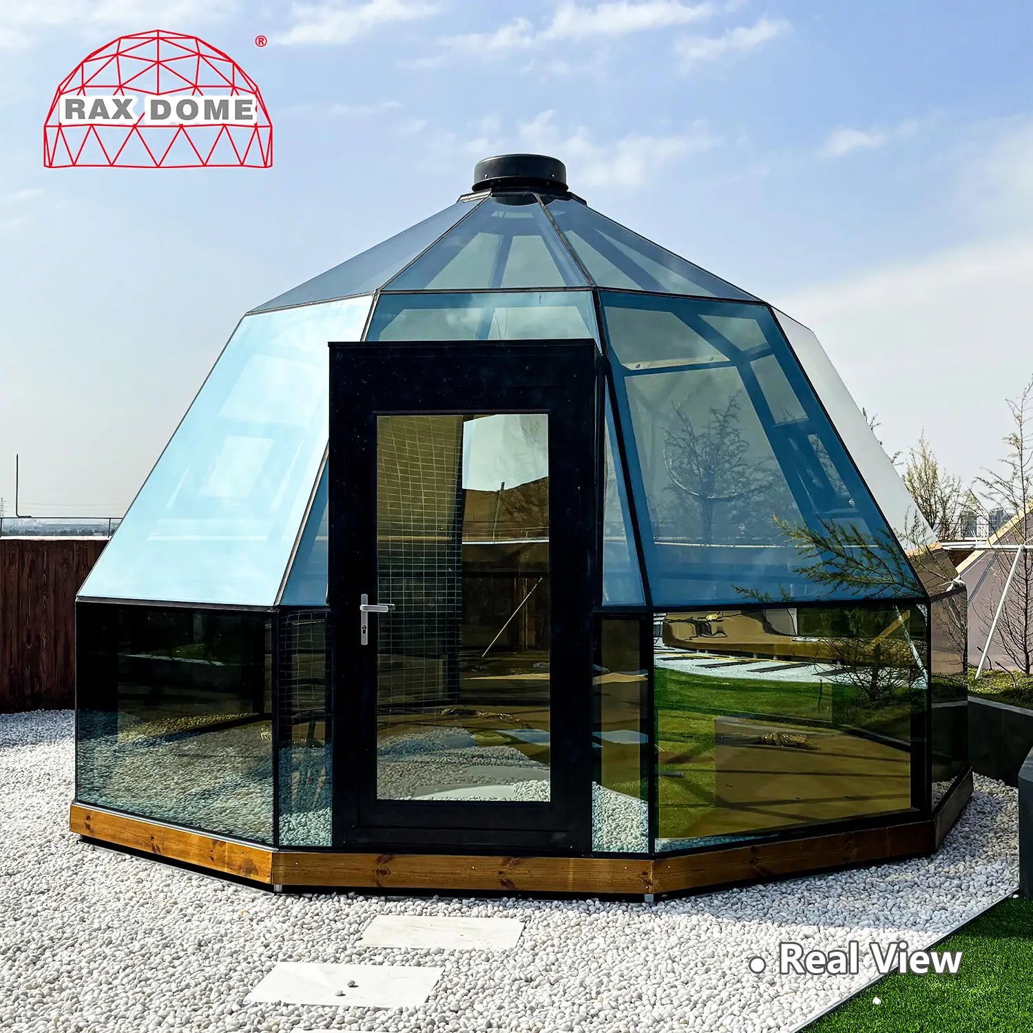 5M Panoramic Glass Igloo for Aurora Viewing & Scenic Resorts