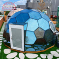 6M Insulated Honeycomb Glass Dome House for Hotels & Glamping & Restaurants