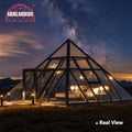 6M Glass Pyramid House for Desert Glamping Resorts