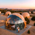 Wooden Glass Dome Tent House