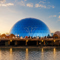 Big Geodesic Glass Dome