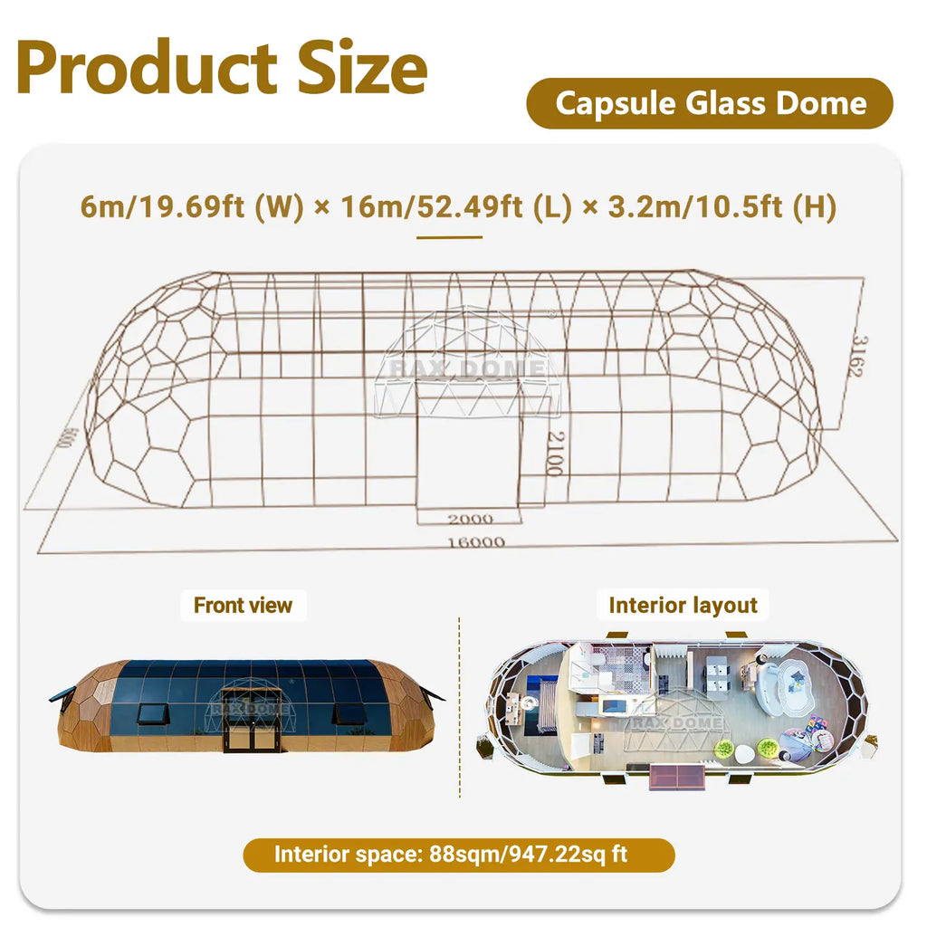 capsule dome house