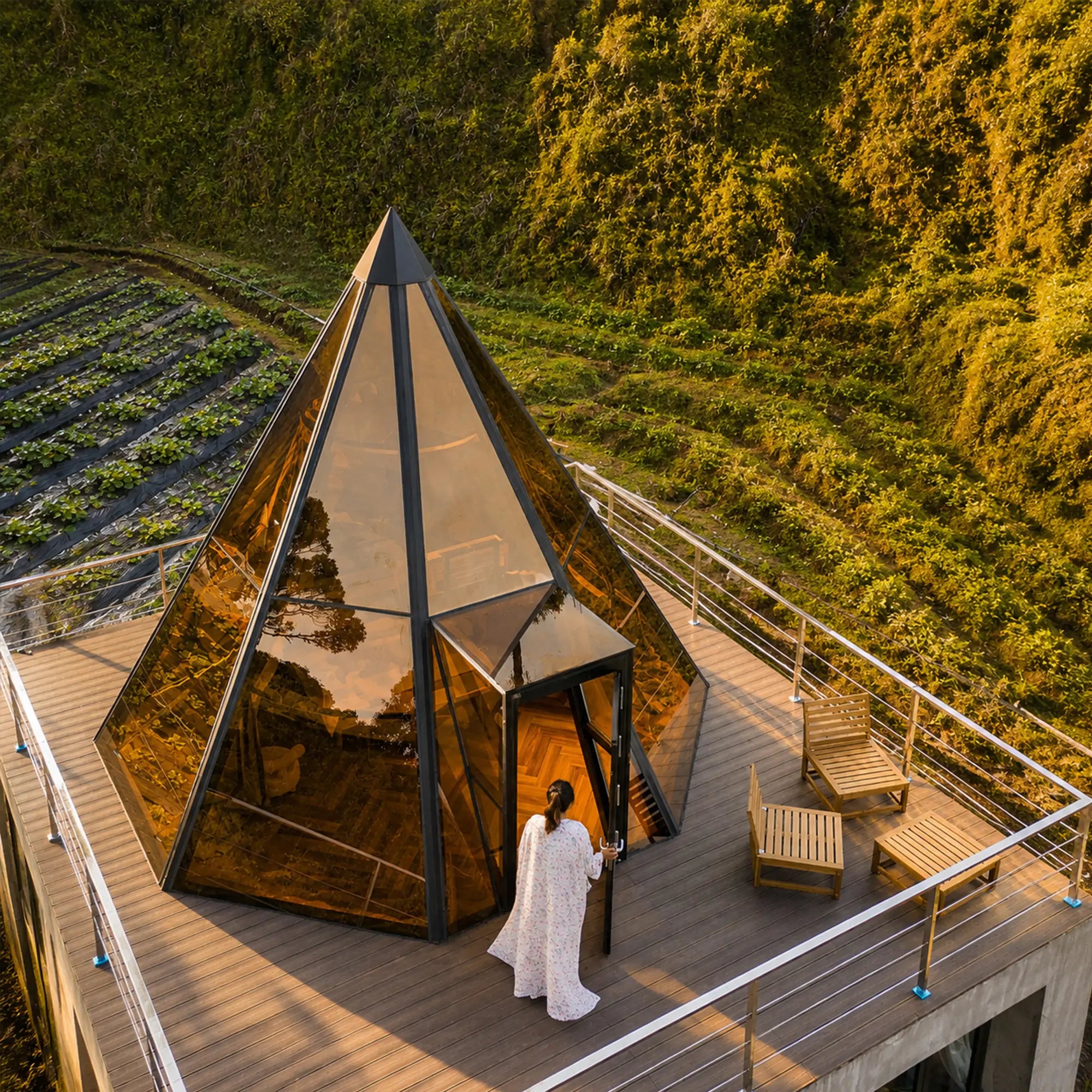 Diamond Glass House