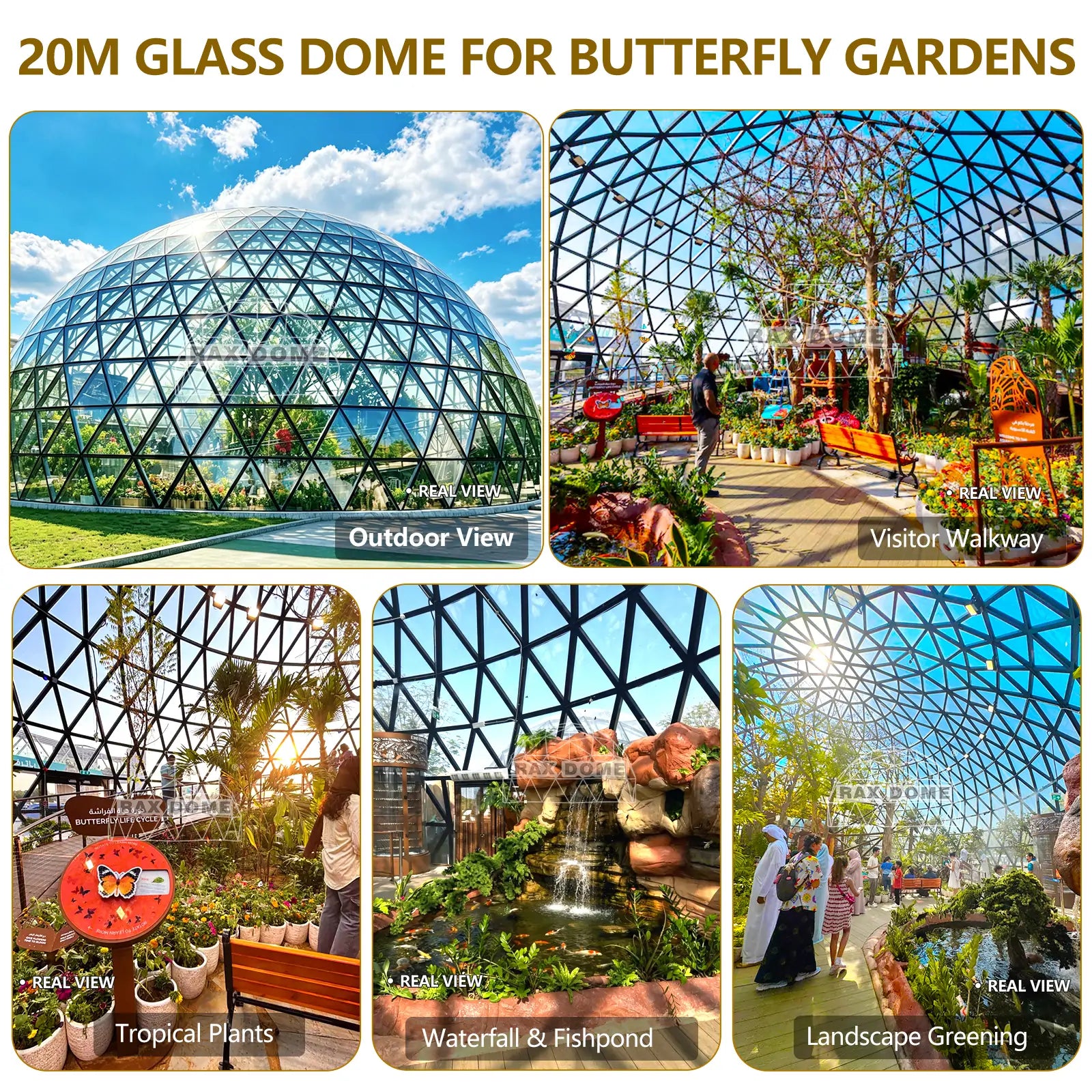 glass domes for garden
