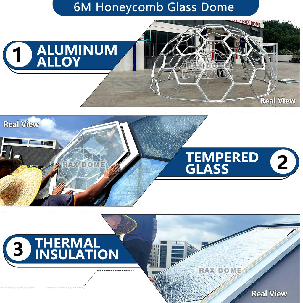 glass dome honeycomb