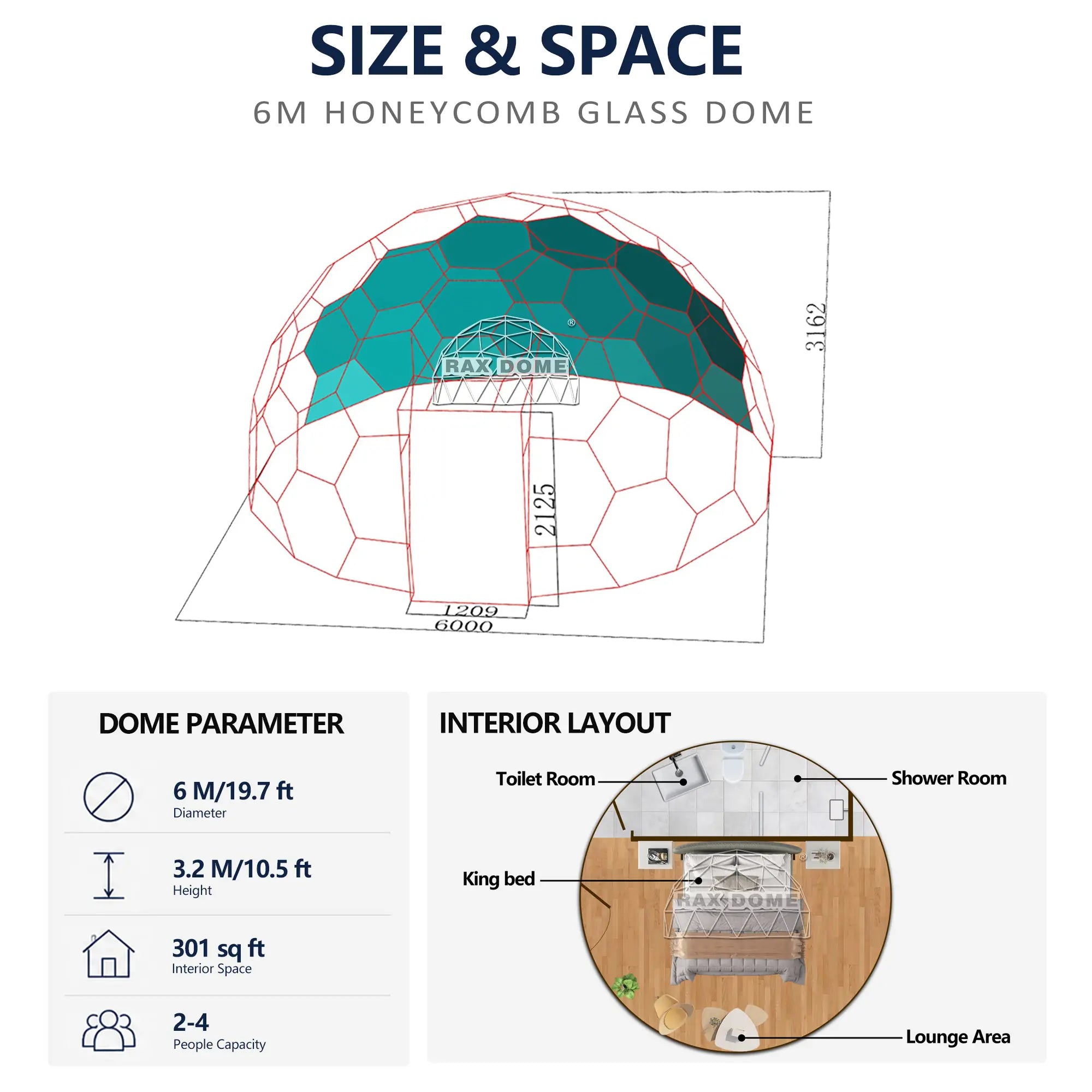honeycomb dome
