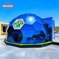 honeycomb glass dome