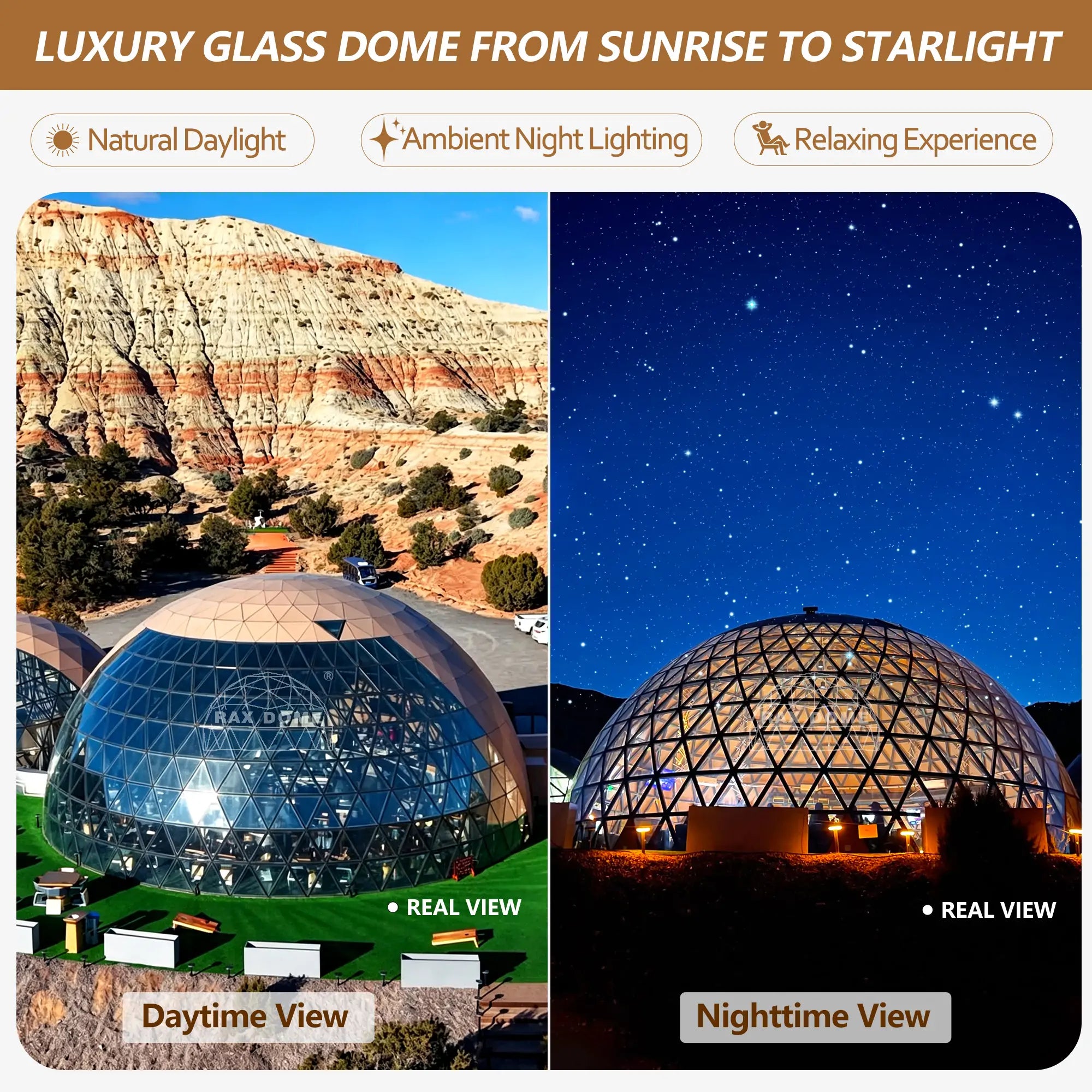 large glass dome