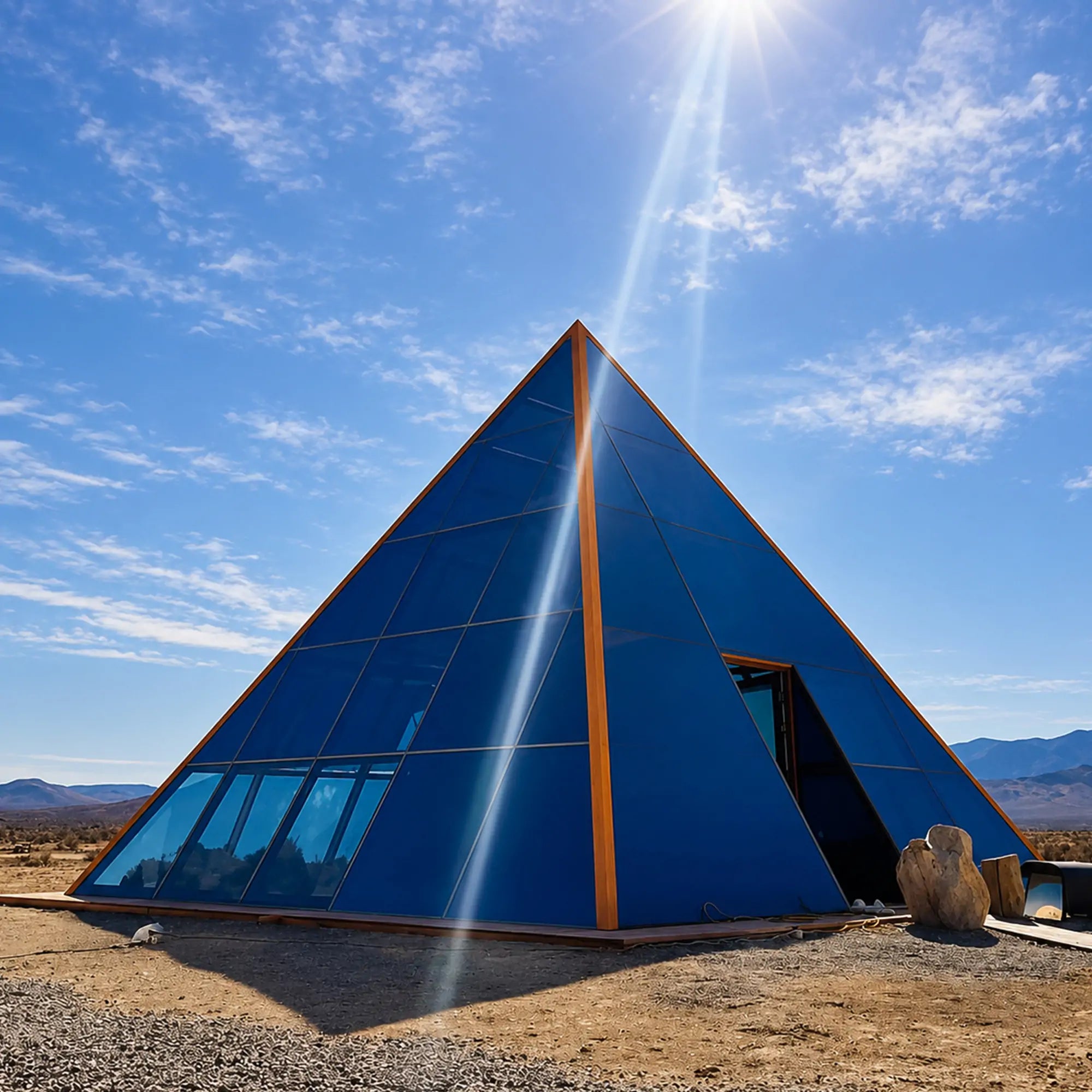 Pyramid Glass House
